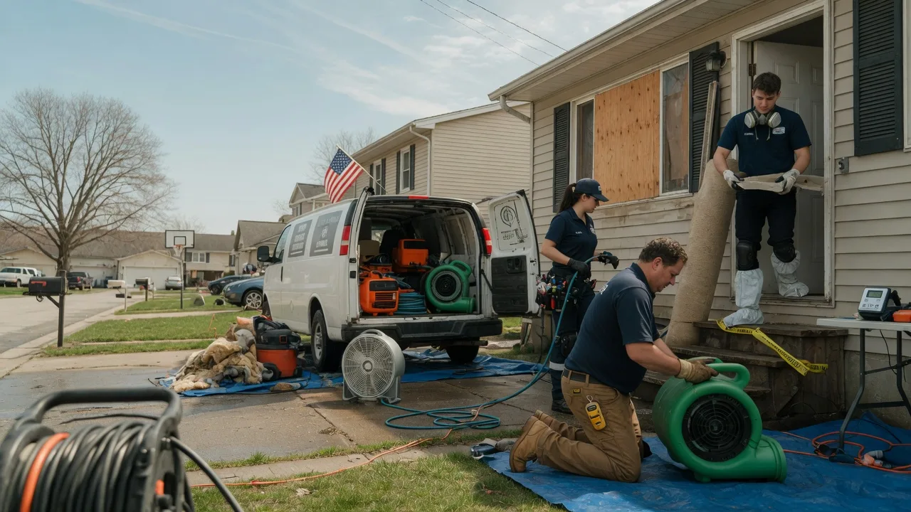 Water Damage Restoration in Groveton, TX near me